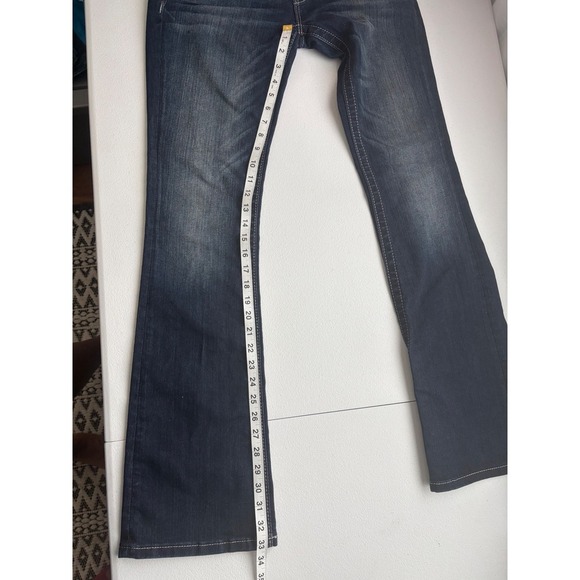 Miss Me Jeans Womens 28 Signature Rise Boot Cut Embellished Pockets - Picture 7 of 9